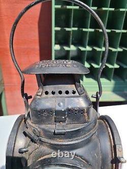 Rare PRR Antique Vintage Adlake Non Sweating Lamp Railroad Lamp Pennsylvania RR