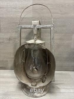 Rare VINTAGE DIETZ-ACME INSPECTOR RAILROAD LATERN Marked N. Y