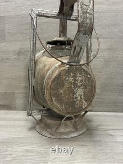 Rare VINTAGE DIETZ-ACME INSPECTOR RAILROAD LATERN Marked N. Y