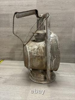 Rare VINTAGE DIETZ-ACME INSPECTOR RAILROAD LATERN Marked N. Y