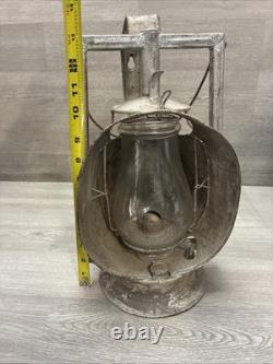 Rare VINTAGE DIETZ-ACME INSPECTOR RAILROAD LATERN Marked N. Y