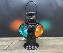 Rare Vintage Adlake Chicago Railroad Non-Sweating Lamp Switch Lantern Works