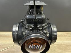 Rare Vintage Adlake Chicago Railroad Non-Sweating Lamp Switch Lantern Works