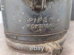 Rare Vintage CNR Railroad Train Lantern / Switch Lamp PIPER Montreal Nice