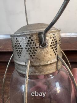 Rare Westlake Patent Model Pre Adams And Westlake Railroad Lantern. Skater Lamp