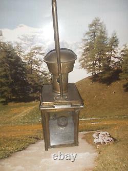 Rare -vintage kerosene lamp railway lantern Yugoslav Railways