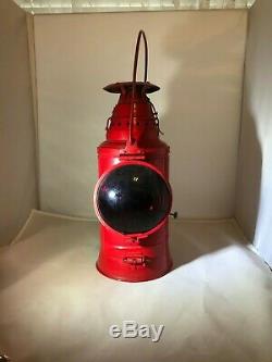 Red Pennsylvania Railroad Lantern