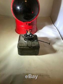 Red Pennsylvania Railroad Lantern