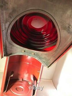 Red Pennsylvania Railroad Lantern