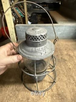 Reliable Adlake Adams & Westlake B&M RR Boston & Maine Railroad Oil Lantern USA