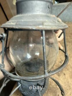 Reliable Adlake Adams & Westlake B&M RR Boston & Maine Railroad Oil Lantern USA