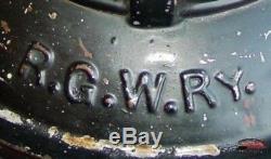 Rio Grande Western Railway RGWRy, M. M. Buck Co. Train Order Signal Board Light