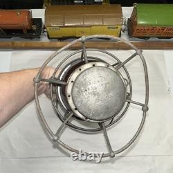 Rock Island Adlake Red Globe Railroad Lantern Rock Island Logo On Dome