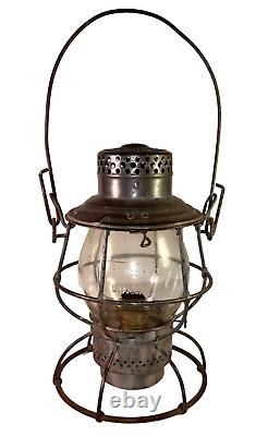 Rock Island Lines Railroad Lantern Adams &westlake Co Adlake Reliable 1908