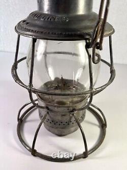 Rock Island Lines Railroad Lantern Adams &westlake Co Adlake Reliable 1908