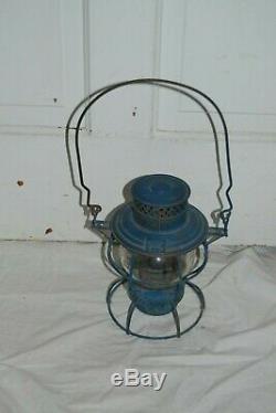 Rock Island Railroad Adlake 250 Kero Lantern with Clear Globe