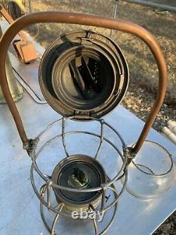 Rock Island Railroad Lantern Withclear globe