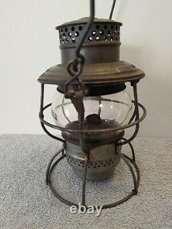 Rutland Railroad Adlake No. 250 Kerosene Train Lantern