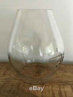 S. P. CO. SOUTHERN PACIFIC RAILROAD CLEAR CAST EMBOSSED LANTERN GLOBE With SERIFS