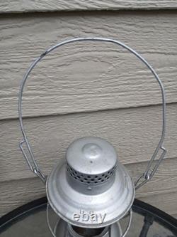 SANTA FE TALL GLOBE BELL BOTTOM RAILROAD LANTERN FRAME Adams and Westlake