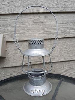 SANTA FE TALL GLOBE BELL BOTTOM RAILROAD LANTERN FRAME Adams and Westlake