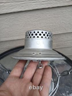 SANTA FE TALL GLOBE BELL BOTTOM RAILROAD LANTERN FRAME Adams and Westlake
