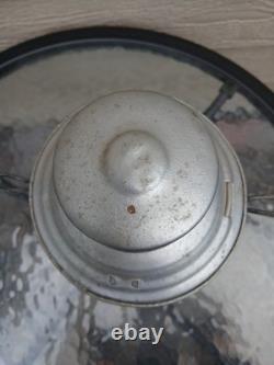 SANTA FE TALL GLOBE BELL BOTTOM RAILROAD LANTERN FRAME Adams and Westlake