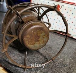 SCARCE Original 1908 Intercolonial Railway (ICR) Canada LAMP By ET Wright & Co