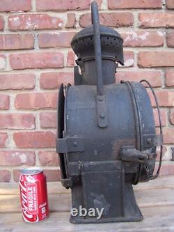 SNCF FRANCE RAILWAY Antique OIL LANTERN Large APPAREILS D'ECLAIRAGE PARIS RR