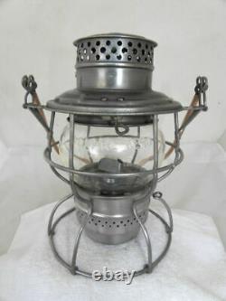 SOUTHERN PACIFIC RAILROAD LANTERN Clear CNX Lantern Globe