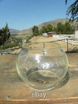 SOUTHERN PACIFIC RAILROAD LANTERN Clear CNX Lantern Globe