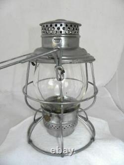 SOUTHERN PACIFIC RAILROAD LANTERN Clear Cast SPCo Lantern Globe