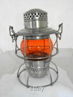 SOUTHERN PACIFIC RAILROAD LANTERN Signal Yellow CNX Lantern Globe