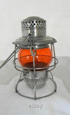 SOUTHERN PACIFIC RAILROAD LANTERN Signal Yellow CNX Lantern Globe