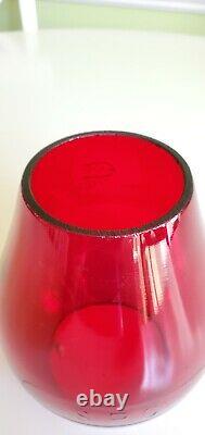 SP Co CNX 5.5 Red Globe for Tall Railroad RR Lanterns Southern Pacific Railway