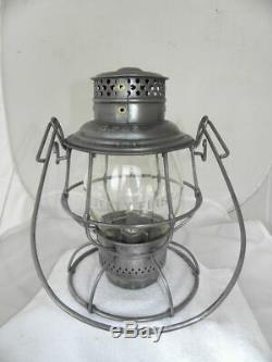 SPOKANE PORTLAND & SEATTLE RAILROAD LANTERN Clear Etched SP&S Lantern Globe