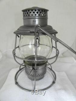 SPOKANE PORTLAND & SEATTLE RAILROAD LANTERN Clear Etched SP&S Lantern Globe