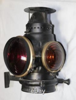 Santa Fe Railroad Caboose Lamp Adams & Westlake now Adlake Complete and Working