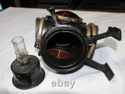 Santa Fe Railroad Caboose Lamp Adams & Westlake now Adlake Complete and Working