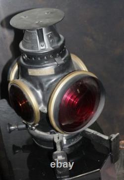 Santa Fe Railroad Caboose Lamp Adams & Westlake now Adlake Complete and Working