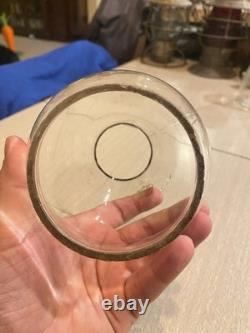 Santa Fe Railway lantern ATSF Cast Corning Globe