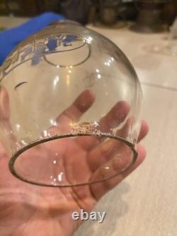 Santa Fe Railway lantern ATSF Cast Corning Globe