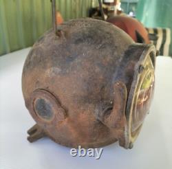 Scarce Antique c. 1924 Pyle National Railroad Lamp Lantern Bell Cannonball -AF