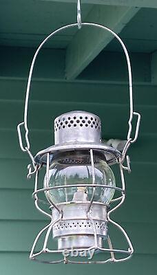 Scarcealaska Railroad Lantern Unused Excellent Condition Mfg. By Adlake Kero