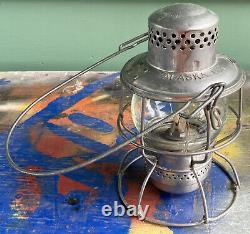 Scarcealaska Railroad Lantern Unused Excellent Condition Mfg. By Adlake Kero