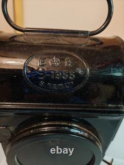 Sherwood Kerosene Oil Lamp Railroad Conductor Safety Lantern ER 1955 SNLW vtg