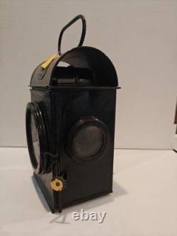 Sherwood Kerosene Oil Lamp Railroad Conductor Safety Lantern ER 1955 SNLW vtg