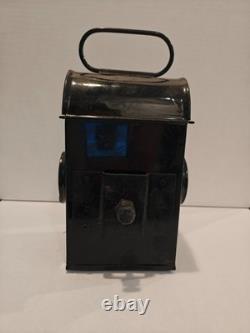 Sherwood Kerosene Oil Lamp Railroad Conductor Safety Lantern ER 1955 SNLW vtg