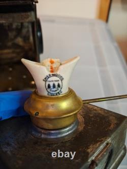 Sherwood Kerosene Oil Lamp Railroad Conductor Safety Lantern ER 1955 SNLW vtg