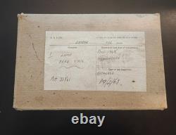 Sherwood Kerosene Oil Lamp Railroad Conductor Safety Lantern ER 1955 SNLW vtg